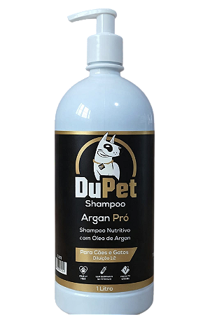 DuPet Shampoo Argan Pró 1 L – Nutrição, Brilho e Maciez