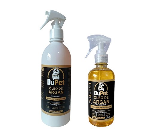 ÓLEO DE ARGAN - Hidratação e Reparação de Pelos DuPet