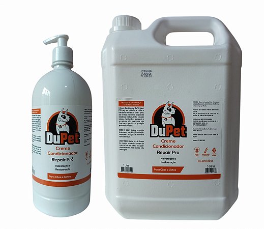 Condicionador DuPet Repair Pró – Hidratação e Restauração Cães e Gatos - variação