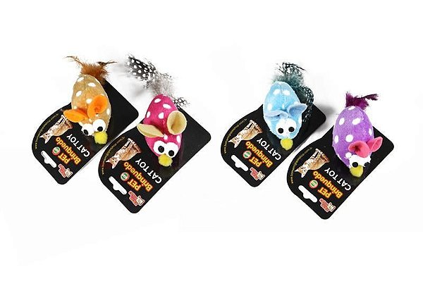 Brinquedo Para Gatos Cat Ratinho Catapora Pelúcia