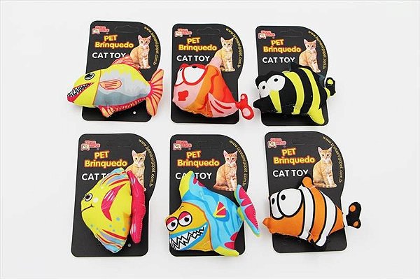 Brinquedo para Gatos Cat Peixinhos Ornamentais