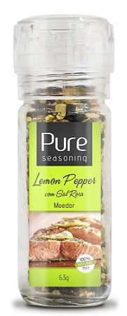 Moedor - Lemon Pepper com Sal Rosa 63g