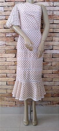 vestido lese azul