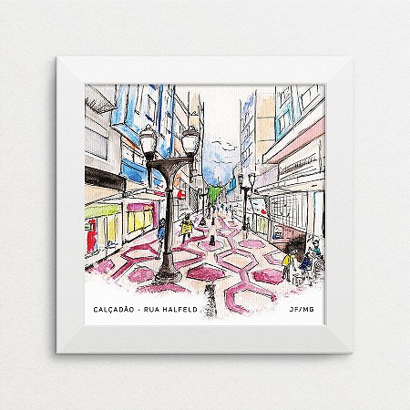 Quadro Calçadão - Juiz de Fora