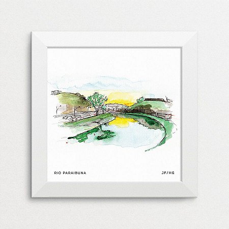 Quadro Rio Paraibuna - Juiz de Fora