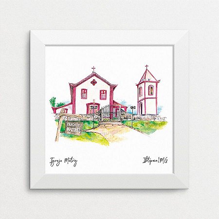 Quadro Igreja Matriz Ibitipoca