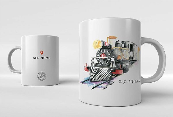 Caneca Maria Fumaça - São João Del Rei