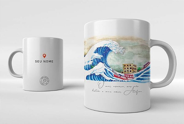 Caneca O mar avança