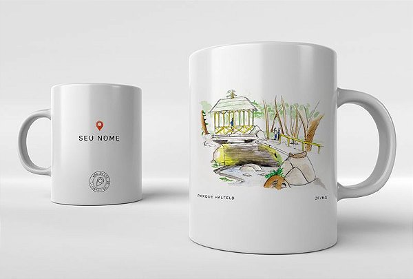Caneca Parque Halfeld Juiz de Fora