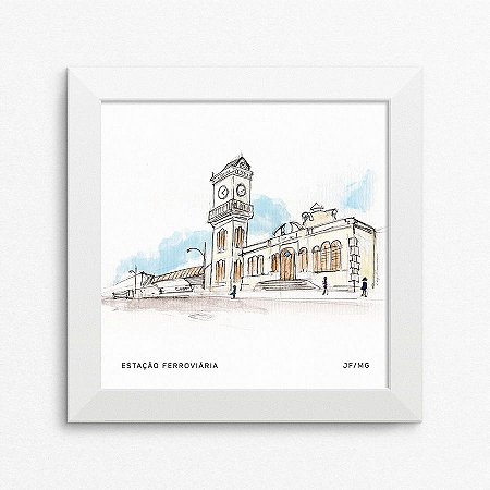 Quadro Estação Ferroviária - Juiz de Fora