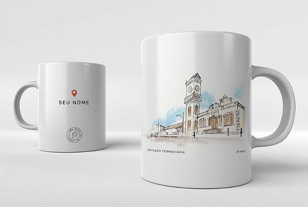 Caneca Estação Ferroviária - Juiz de Fora