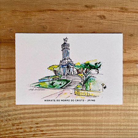 Cartão Postal - Mirante do Morro do Cristo