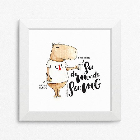 Quadro Capivara MG