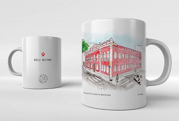 Caneca Palacete Santa Mafalda - Juiz de Fora