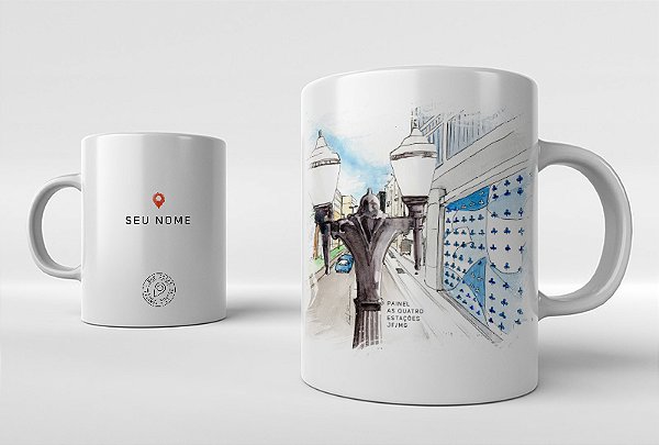 Caneca Painel as Quatro Estações - Juiz de Fora