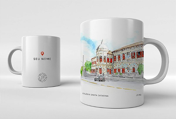 Caneca Colégio Santa Catarina - Juiz de Fora