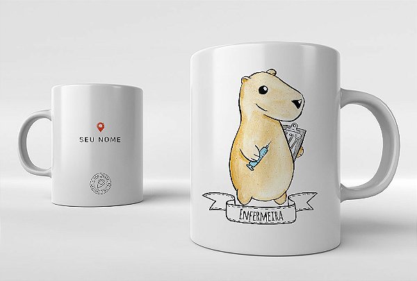 Caneca Capi Enfermeira(o)