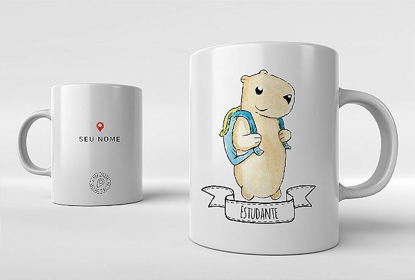 Caneca Capi Estudante