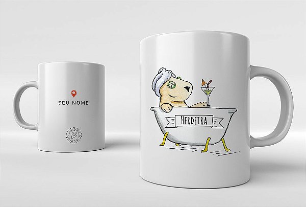 Caneca Capi Herdeira(o)