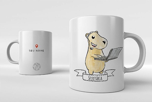 Caneca Capi Secretária(o)