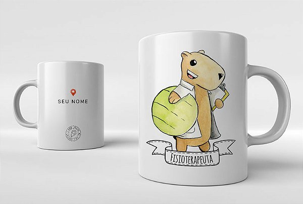 Caneca Capi Fisioterapeuta
