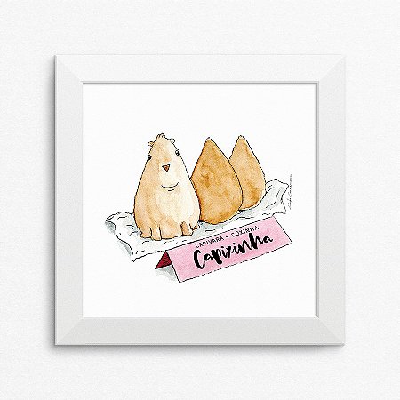 Quadro Capi Coxinha
