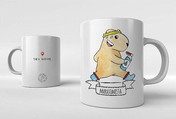Caneca Capi Maratonista
