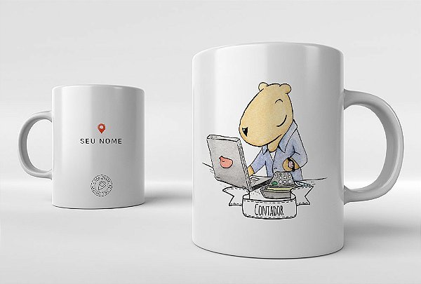 Caneca Capi  Contador