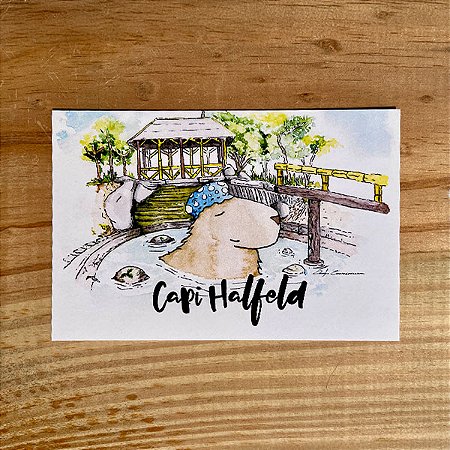 Cartão Postal - Capi Halfeld