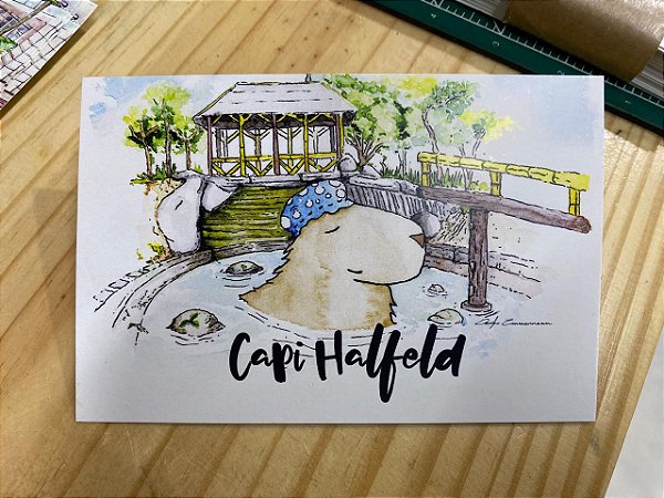 Cartão Postal - Capi Halfeld