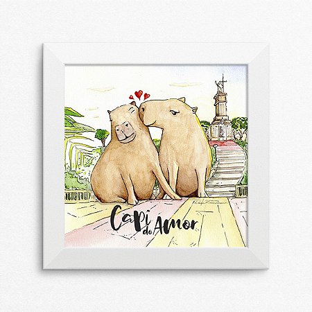 Quadro Capi do Amor - Morro do Cristo