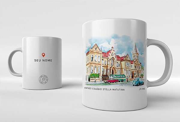 Caneca Antigo Colégio Stella Matutina - Juiz de Fora