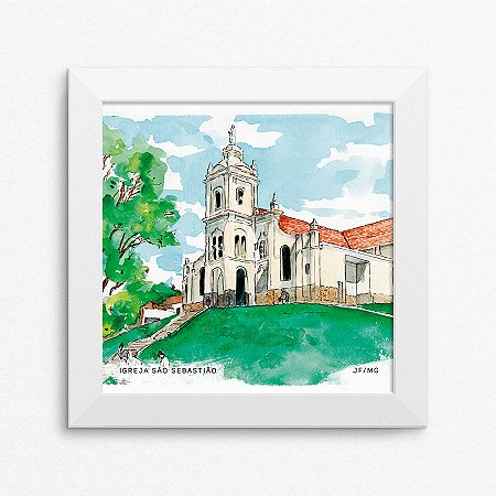 Quadro Igreja São Sebastião - Juiz de Fora