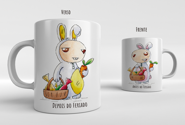 Caneca Capi Páscoa
