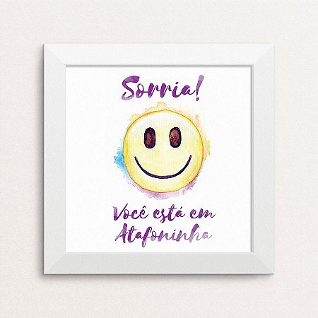 Quadro Sorria :)