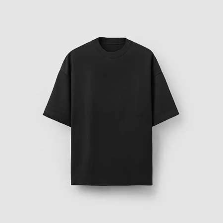 Camisetas Oversized Preta