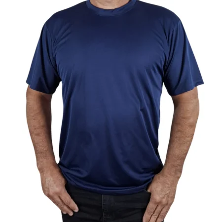 Camiseta Dry Fit Azul Marinho