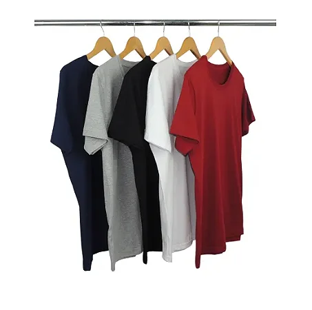 Kit 5 Camisetas Masculinas Dry Fit