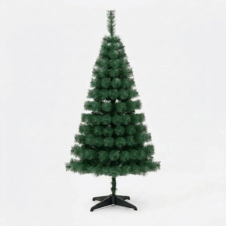 Árvore De Natal Pinheiro De Mesa Luxo 90 Cm Verde 73 Galhos A0209E
