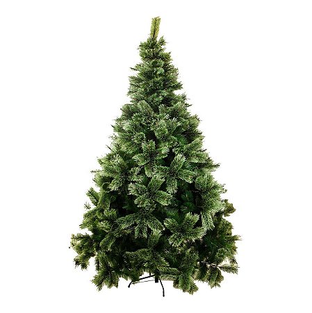 Árvore Pinheiro de Natal 1,50m Modelo Luxo 260 Galhos Cor Verde Green Needle A0315N