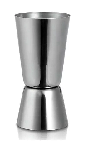 Copo Dosador Duplo De Bebidas 30ml/50ml Inox Gin Acessorios