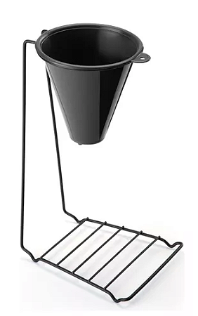 Suporte Para Coador De Café Metal Preto Arthi