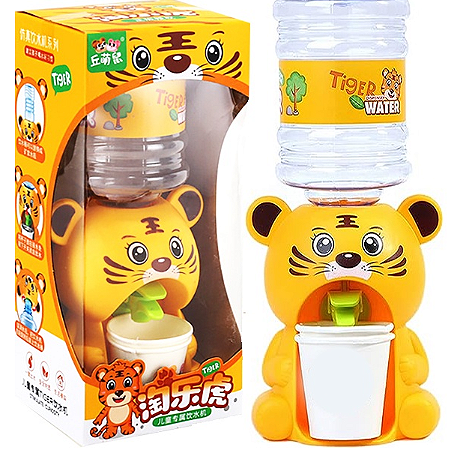 Mini Bebedouro Infantil Água Suco Tigrinho Com Galão 300ml