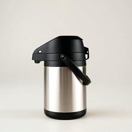 Garrafa Térmica Hoteleira Inox 2,5 litros Em Casa Tem