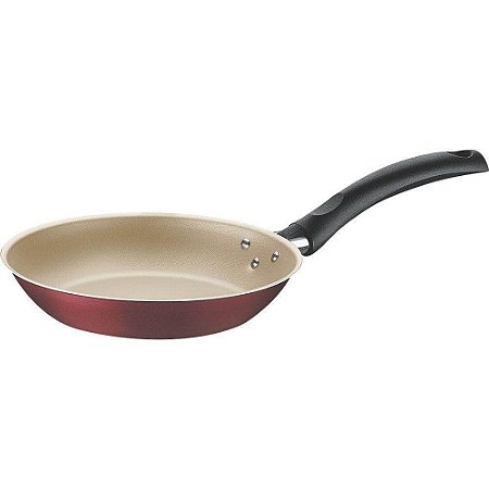 Frigideira de Alumínio Antiaderente Turim 24cm Tramontina Vermelha