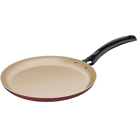 Panquequeira de Alumínio Antiaderente Turim 22cm Tramontina Vermelha