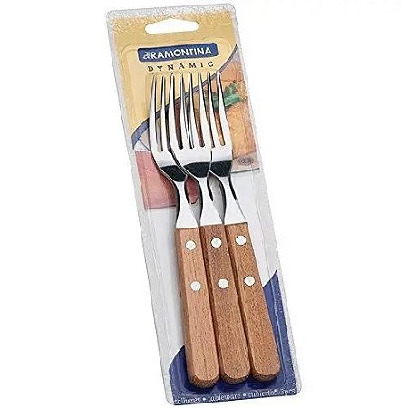 Conjunto De Garfos De Mesa 3 Peças - Tramontina