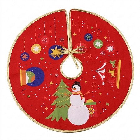 Saia Pequena Para Base Pé De Árvore De Natal 40 Cm