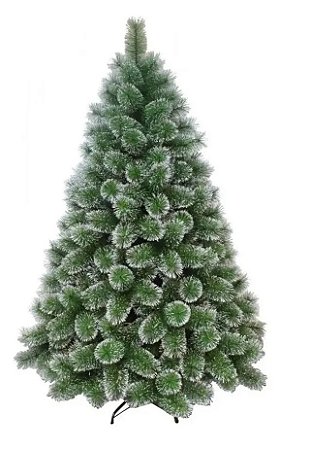 Árvore Pinheiro De Natal 1,50m Floco de neve Luxo 260 Galhos A0615M