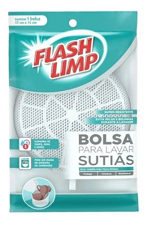Bolsa Para Lavar Sutiãs Flashlimp Ideal Para Peças Íntimas